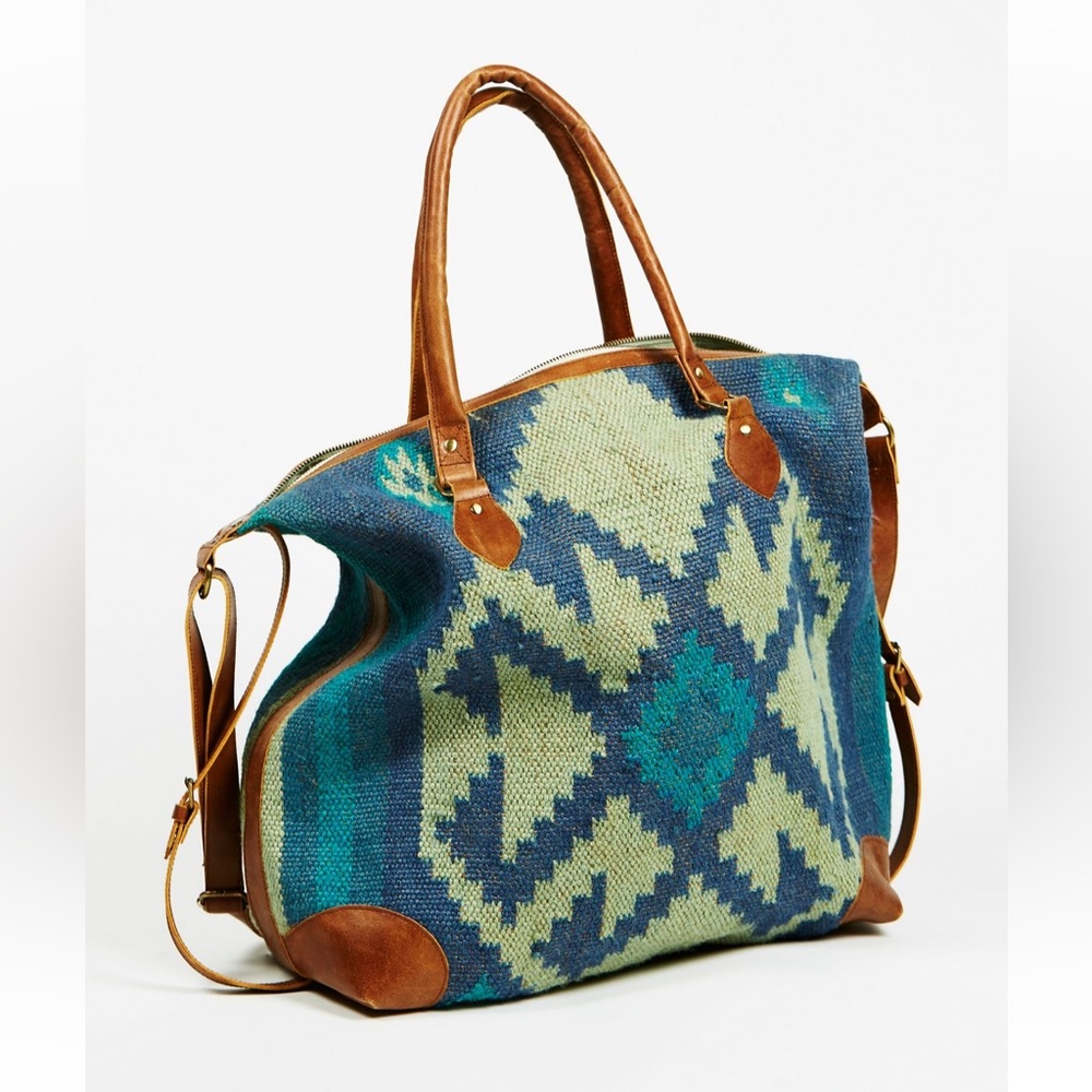 RARE! Free People Savoy Weekender Bag